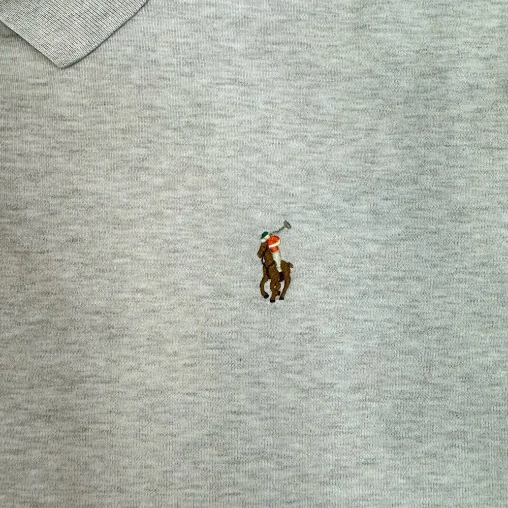 Polo Ralph Lauren Soft Cotton Short Sleeve Polo Shirt Classic Fit Beige Tan XXL